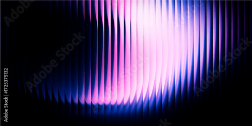 Abstract rainbow spectrum lines vector illustration for a colorful sound equalizer background design