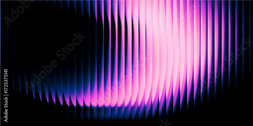 Abstract digital rainbow wave pattern illustration with colorful light spectrum lines