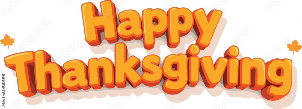 Fototapeta premium I'm Thankful Text
