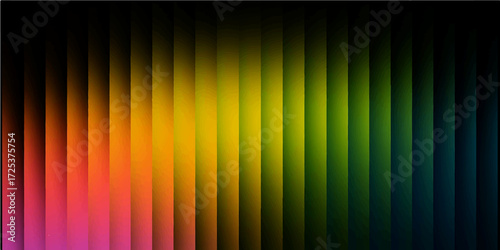 Abstract colorful striped design with gradient lines as a backdrop or wallpaper texture, perfect for a stage or theater curtain illustration
