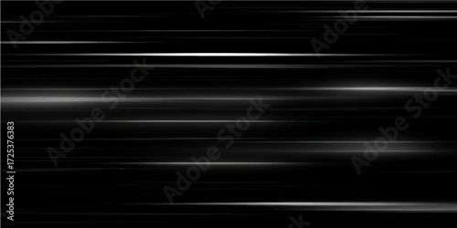 Abstract black and white background texture with metallic blue stripes and motion blur for web design backdrop