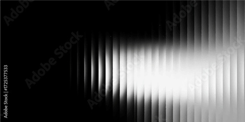 Abstract vector background of glowing rainbow color lines forming a vibrant, digital wave pattern against a black backdrop