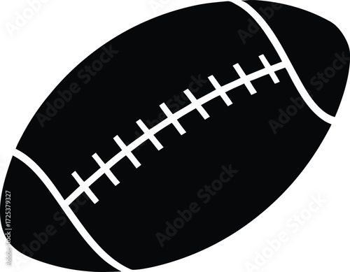 football vector icon, game illustration design