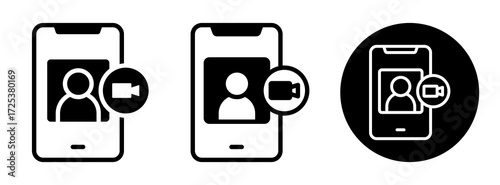 Facetime Icon Collection Glyph & Mixed Style