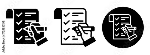 Listing Icon Collection Glyph & Mixed Style