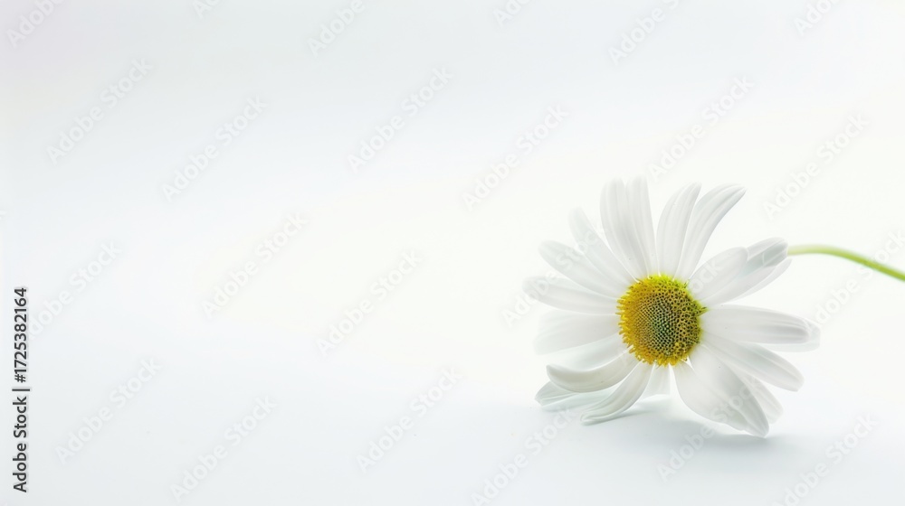 Obraz premium Macro Floral Closeups: Isolated Daisies, White Chamomile & Yellow Chrysanthemum Blooms