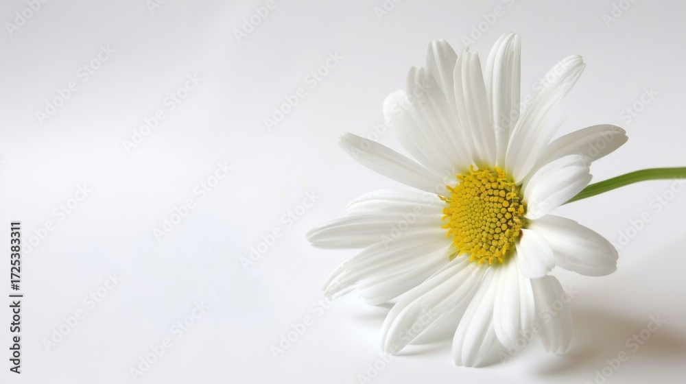 Obraz premium Macro Floral Closeups: Isolated Daisies, White Chamomile & Yellow Chrysanthemum Blooms