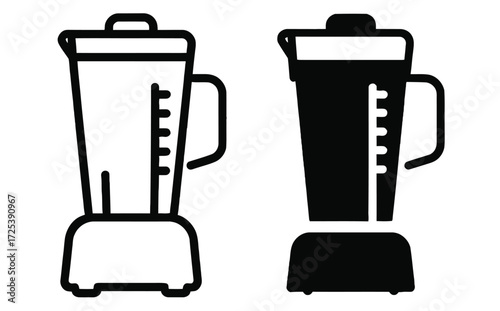 WebBlend up healthy habits with this versatile kitchen appliance, perfect for smoothies and sauces, and add a modern minimalist touch to your culinary designs with this dual-tone icon