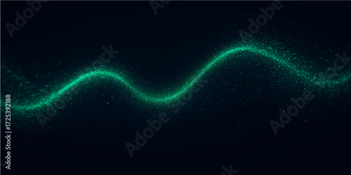 This abstract blue background features glowing, electric motion with a fractal wave design like a plasma flash of energy