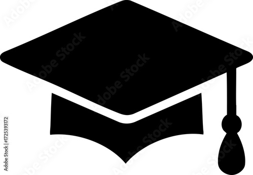 Graduation cap icon EPS PNG JPG