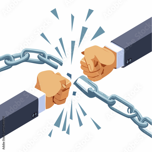 Breaking Free from Chains, Overcoming Obstacles