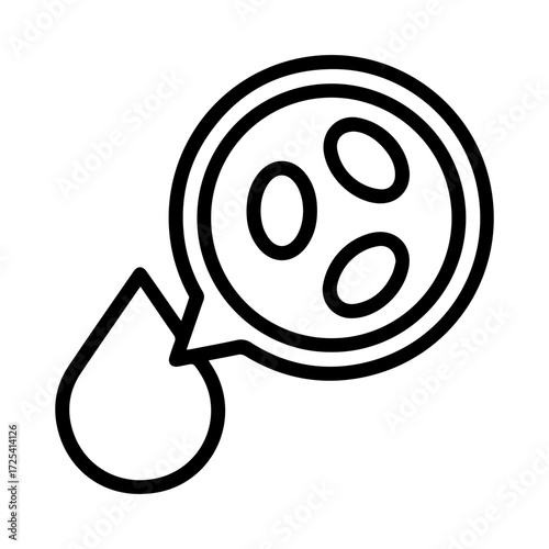 Blood Analysis Icon