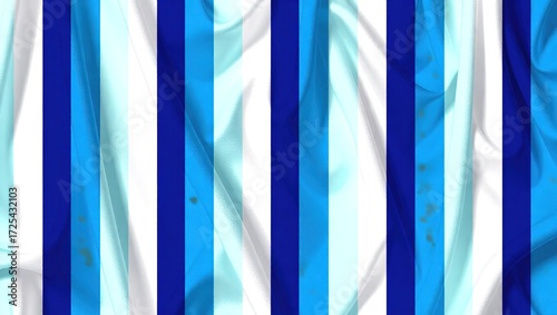 Abstract Fabric Composition Featuring Vertical Stripes in Variou