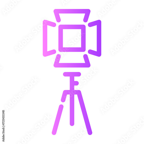 reflector gradient icon