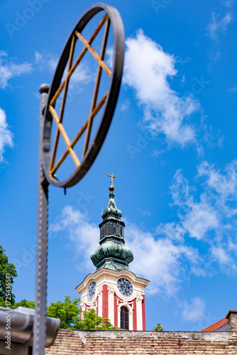 Cuadro en lienzo church in szentendre religious symbols