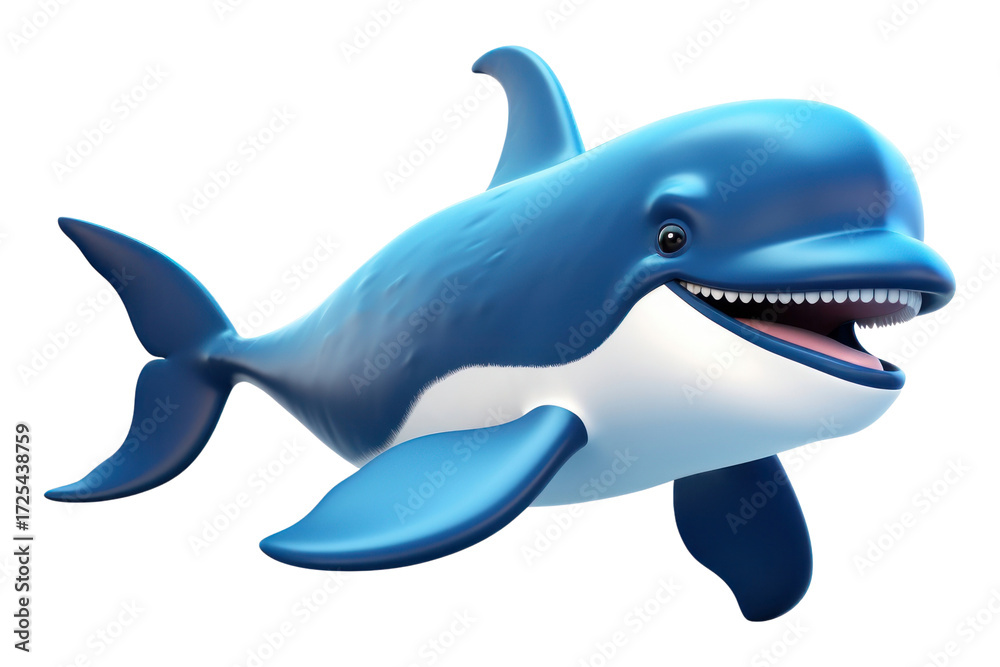 Obraz premium PNG Dolphin cartoon animal mammal.