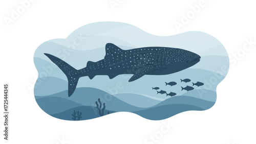 Advanced Exploration of Whale Shark Ocean Ecosystem with Fish Interactions