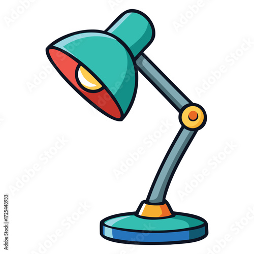 Modern Table Lamp Illustration