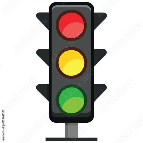 Traffic Light Illustration