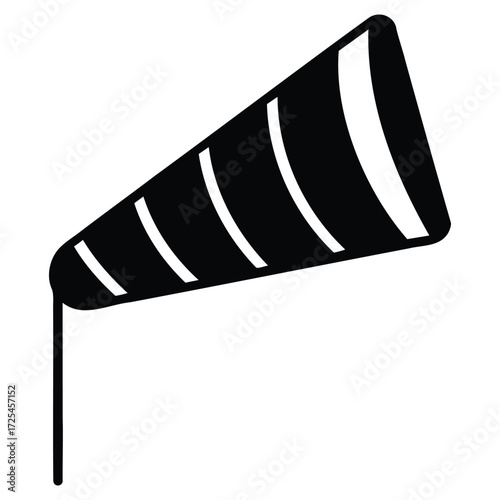Classic Windsock Silhouette Design
