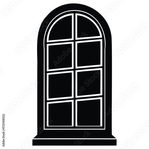 Classic Window Silhouette Design