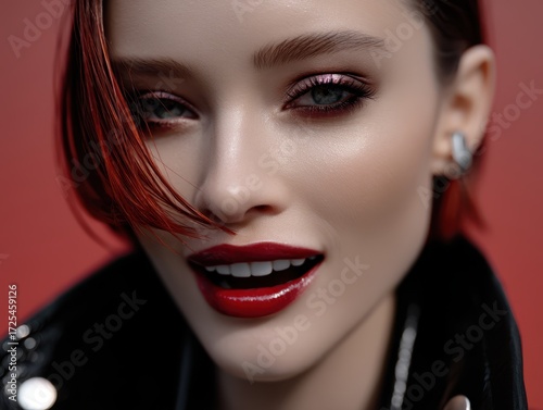 Close-up portrait of a smil...