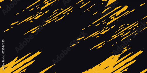Modern background texture black yellow grunge brush strokes. yellow grunge dot. vector pattern eps10