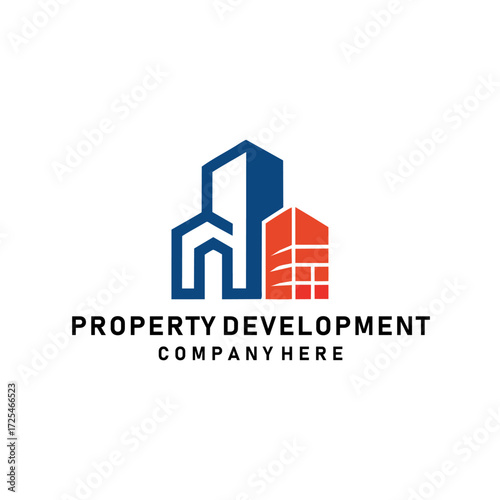 Modern and strong logo for a property development company