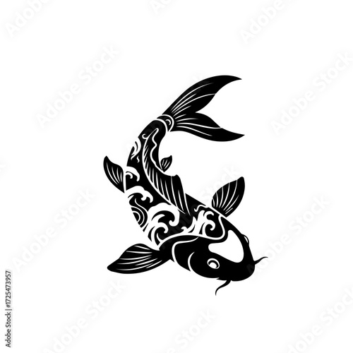 Yin Yang Koi Fish