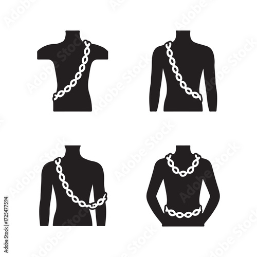 Body Chain Solid Fashion Design Pack