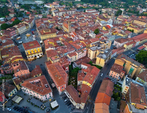aerial view of sarzana