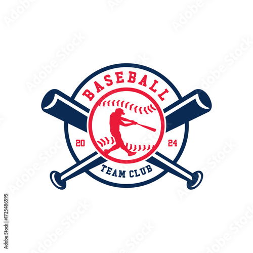 Baseball Softball Team Club Logo Academy Championship Template Vector