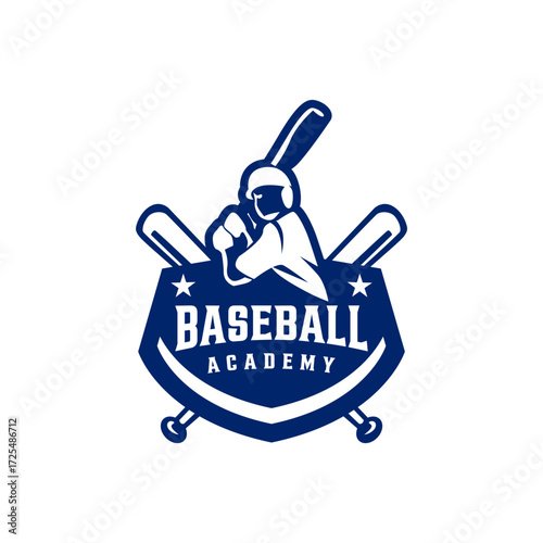 Baseball Softball Team Club Logo Academy Championship Template Vector