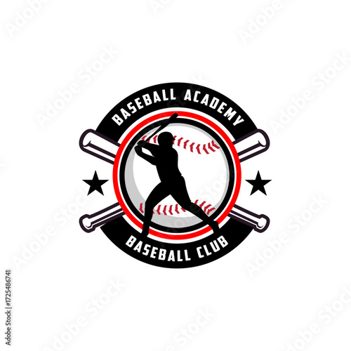 Baseball Softball Team Club Logo Academy Championship Template Vector