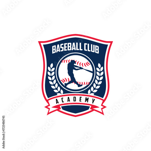 Baseball Softball Team Club Logo Academy Championship Template Vector
