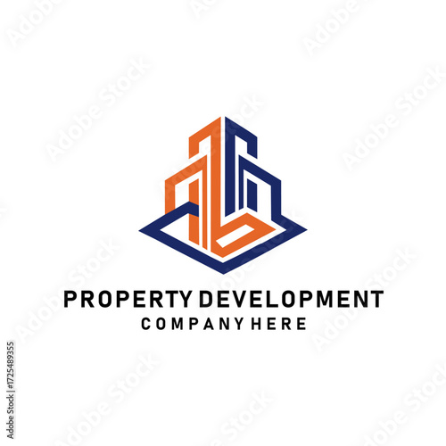 Modern and strong logo for a property development company