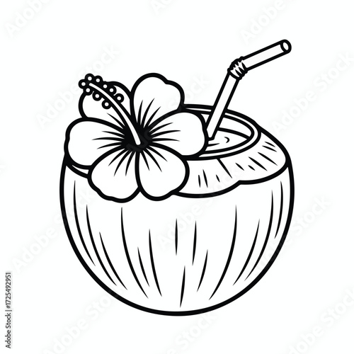 Fresh ripe apple pie drawing with a slice on a white background, autumn season illustration for food and healthy fruit decoration
