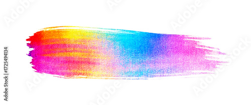 Vector beautiful watercolor splash isolated paint stroke