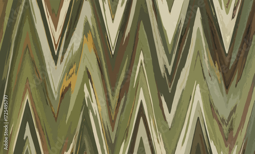 Colorful bright painted vector background of wavy lines. Abstract fashion texture. marble, wallpaper, geometric pattern, scarf, rug, pillow, bandana, fabric, clothing, prints, textile, banners etc.