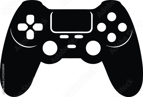 game controller icon, joystick design