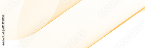 Elegant abstract background with flowing orange and yellow lines creating a soft, dynamic wave pattern on a clean white canvas. Ideal for modern design, technology, or serene visuals.