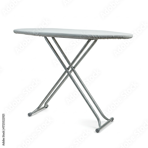 iron stand on white background