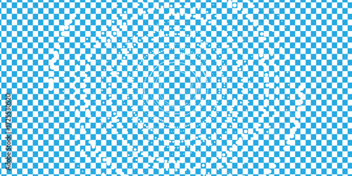 Best textured background, sheets of crumpled checkered, dotted, craft paper. Noisy gritty dot halftone effect, retro banner in grunge style, overlay. expert