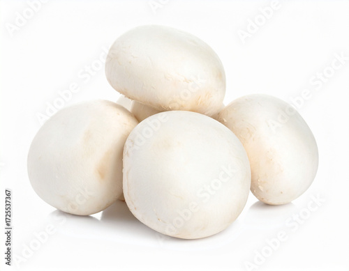 Fresh White Mushrooms