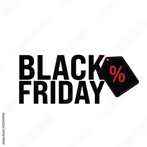 Black Friday banner and poster templates for discount promotional materials