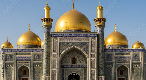 Imam ali mosque najaf iraq architecture islamic shrine golden dome travel middle east landmark building