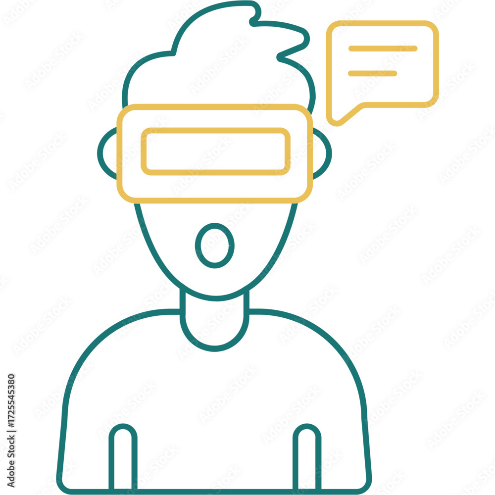 Fototapeta premium Augmented Icon