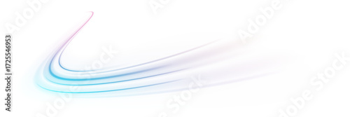 Neon rays vector abstract background png. Futuristic technological style. Abstract background with speed lines. Vector illustration. Futuristic. The light lines of the road are blue png 