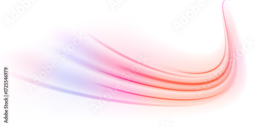 Neon rays vector abstract background png. Futuristic technological style. Abstract background with speed lines. Vector illustration. Futuristic. The light lines of the road are blue png 