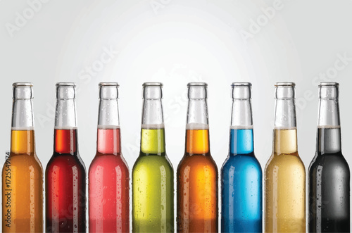 wine bottles and glasses